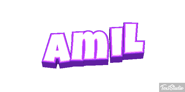 Amil Text effect