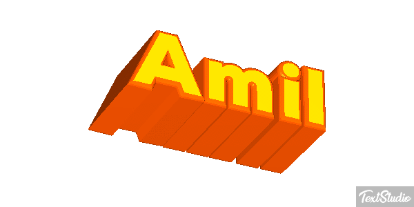 Amil Text effect