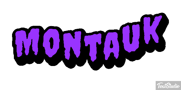 Montauk Effetto testo