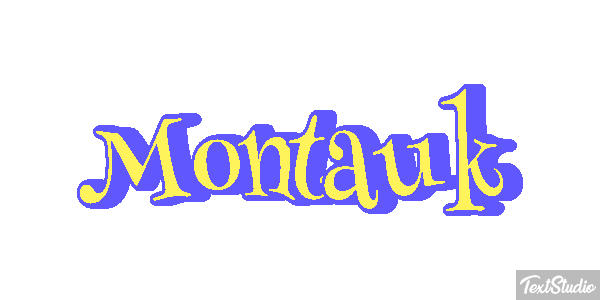 Montauk Effetto testo