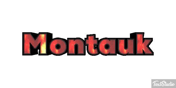 Montauk Effetto testo