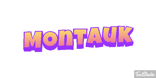 Montauk Effetto testo