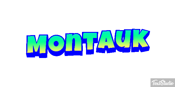 Montauk Effetto testo