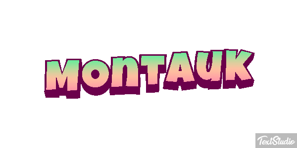 Montauk Effetto testo