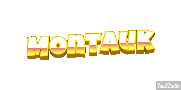 Montauk Effetto testo