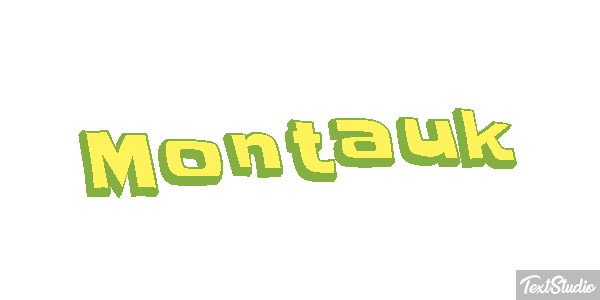Montauk Effetto testo