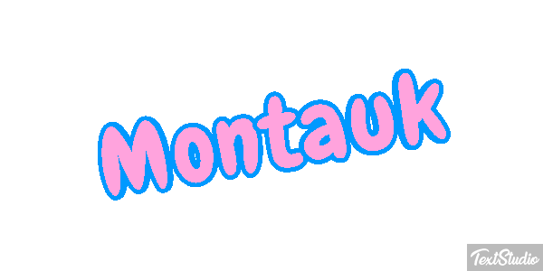 Montauk Effetto testo