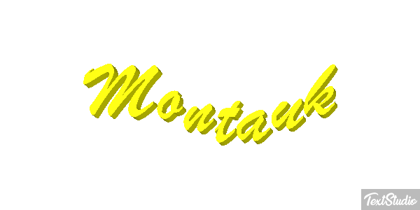 Montauk Effetto testo