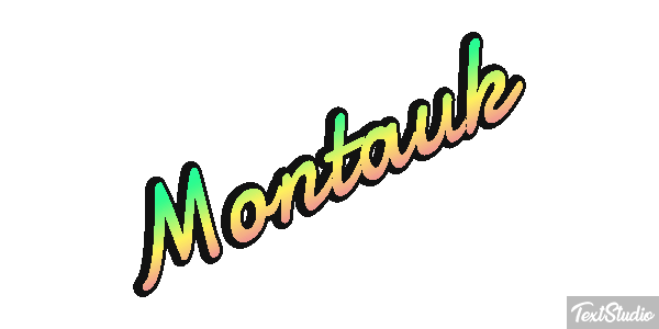 Montauk Effetto testo
