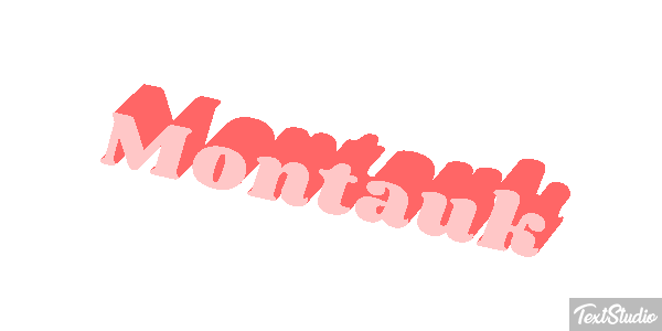 Montauk Effetto testo