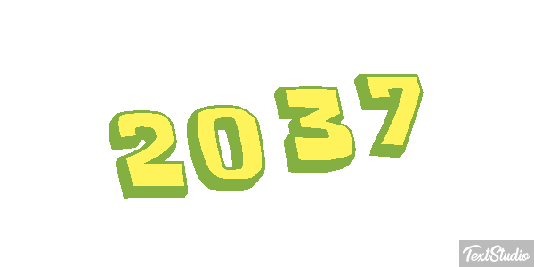 2037 Text effect