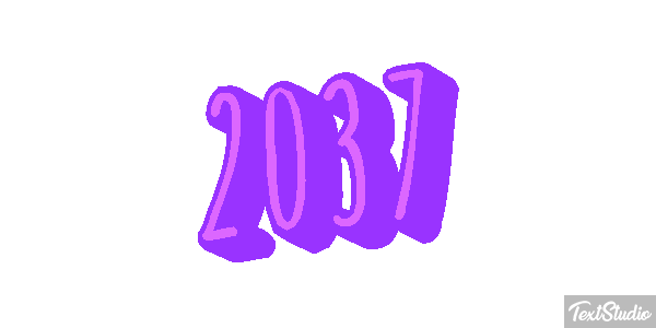 2037 Text effect