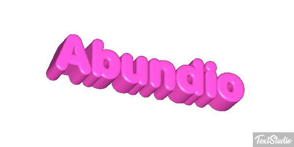 Abundio Efecto de texto