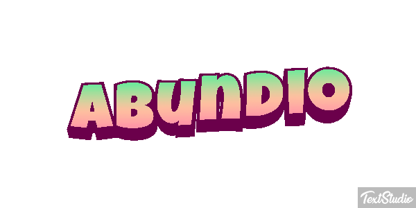 Abundio Efecto de texto