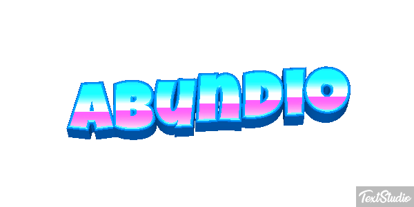 Abundio Efecto de texto