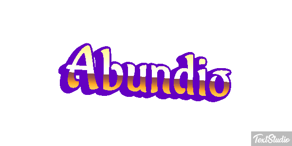 Abundio Efecto de texto