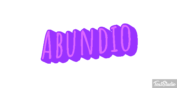 Abundio Efecto de texto