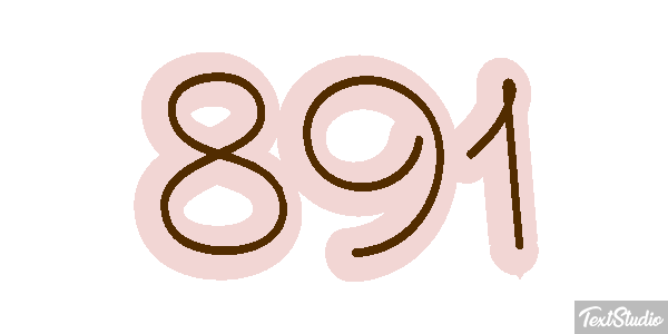 891 Текстовый эффект
