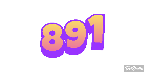 891 Текстовый эффект