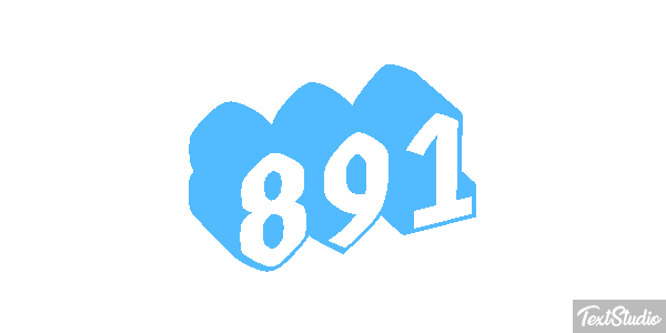 891 Текстовый эффект