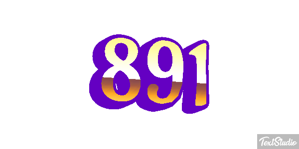 891 Текстовый эффект