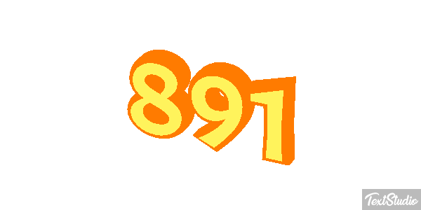 891 Текстовый эффект