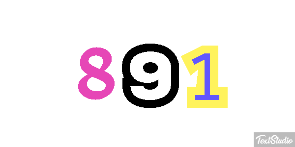 891 Текстовый эффект