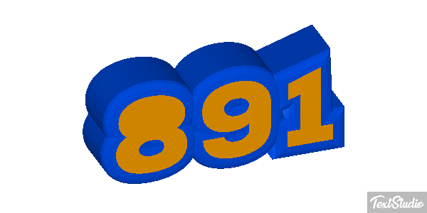 891 Текстовый эффект