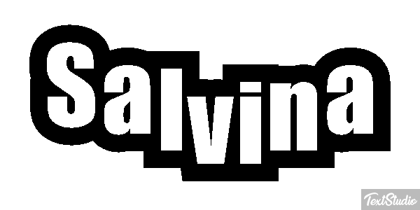 Salvina Текстовый эффект