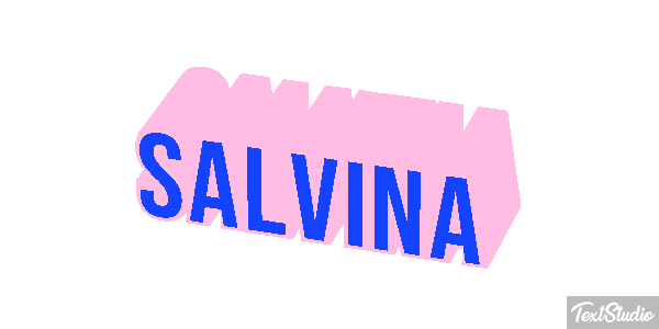 Salvina Текстовый эффект