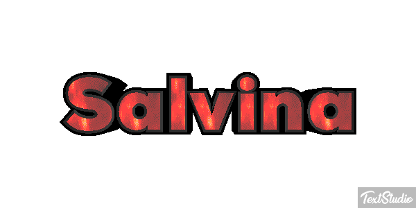 Salvina Текстовый эффект