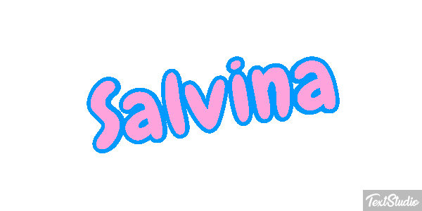 Salvina Текстовый эффект