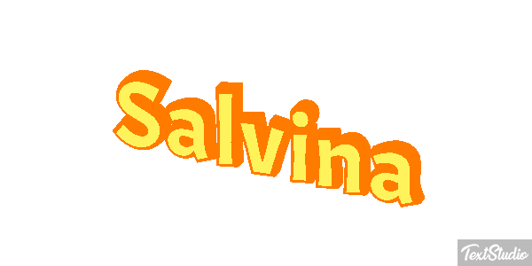 Salvina Текстовый эффект