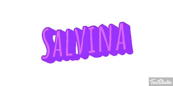 Salvina Текстовый эффект