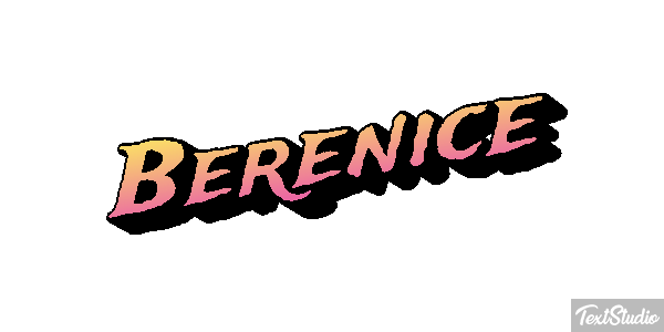 Bérénice Texteffekt
