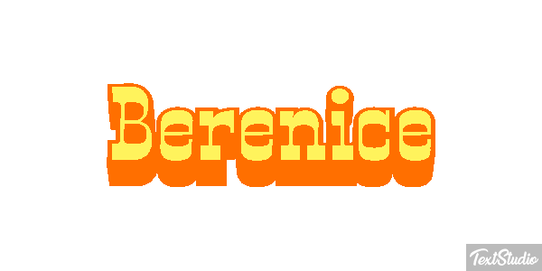 Bérénice Texteffekt