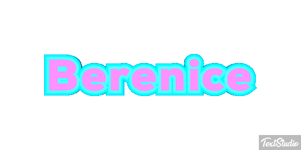 Bérénice Texteffekt