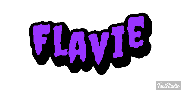Flavie Text effect