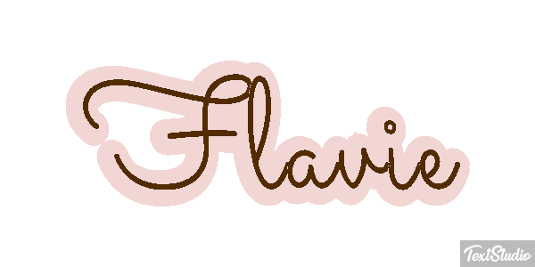 Flavie Text effect