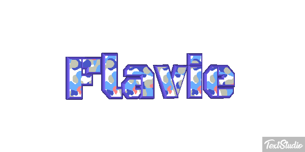 Flavie Text effect