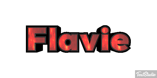 Flavie Text effect