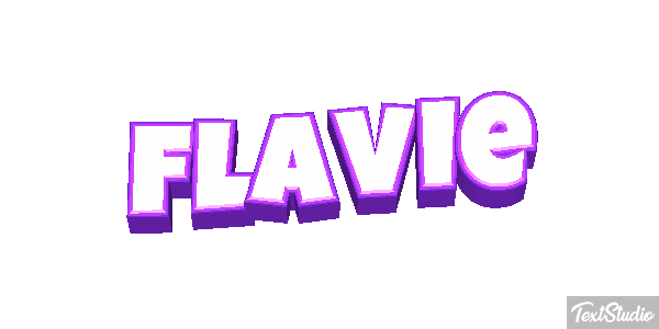 Flavie Text effect