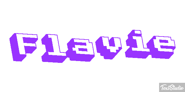 Flavie Text effect