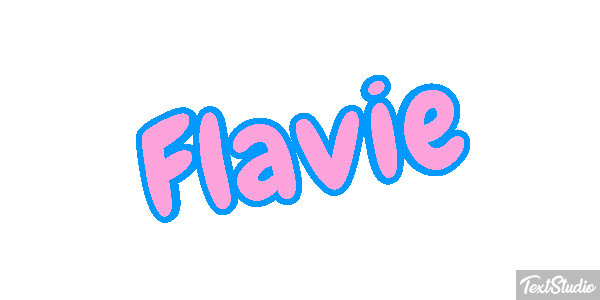 Flavie Text effect