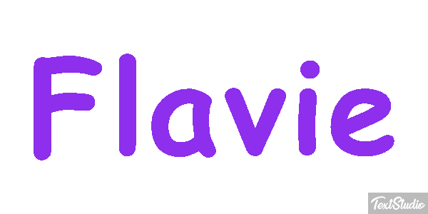 Flavie Text effect