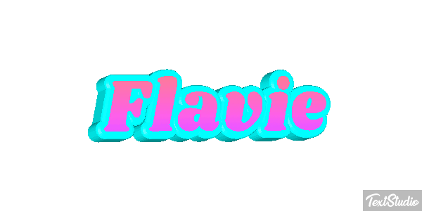 Flavie Text effect