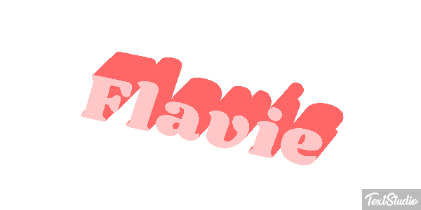 Flavie Text effect