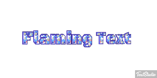 Flaming Text Effet de texte