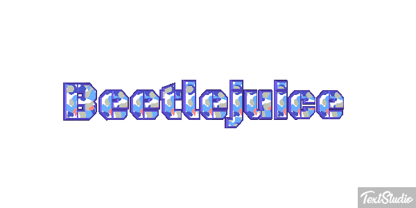 Beetlejuice Text effect