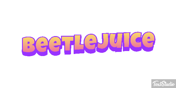 Beetlejuice Text effect